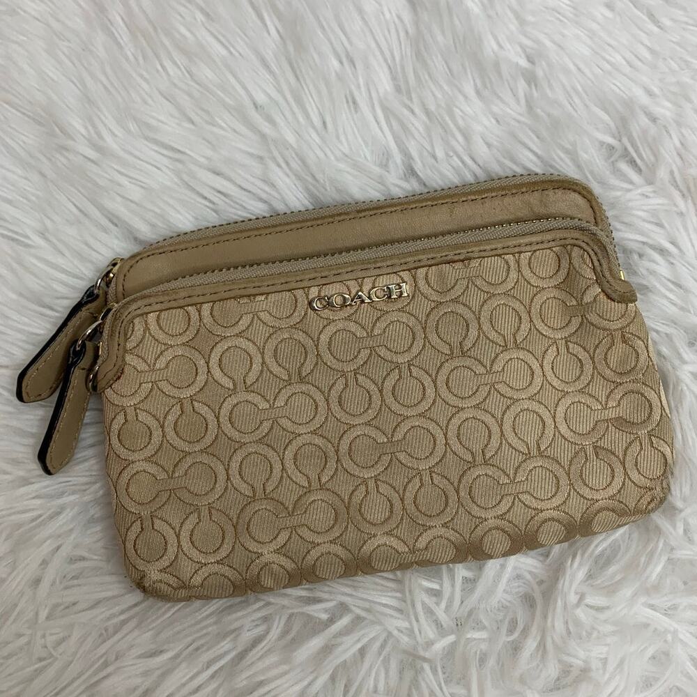 Coach Tan Pouch